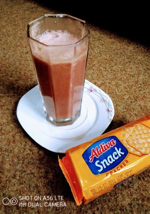 A picture of BanaBeet Smoothie.