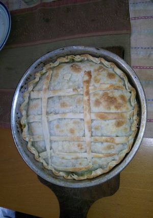 Una foto de Tarta de espinacas... casi como la de mamá