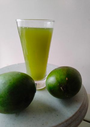 A picture of Raw mango cooler.