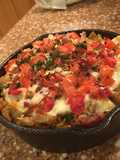 Skillet Meat lovers Pizza for one