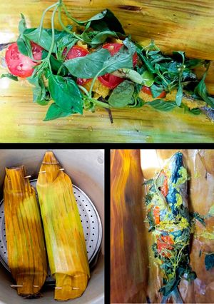 Foto resep Pepes ikan layang kuning