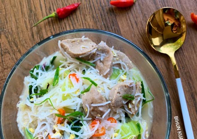 Resep Bihun Kuah Oleh Cooking With Ay Cookpad