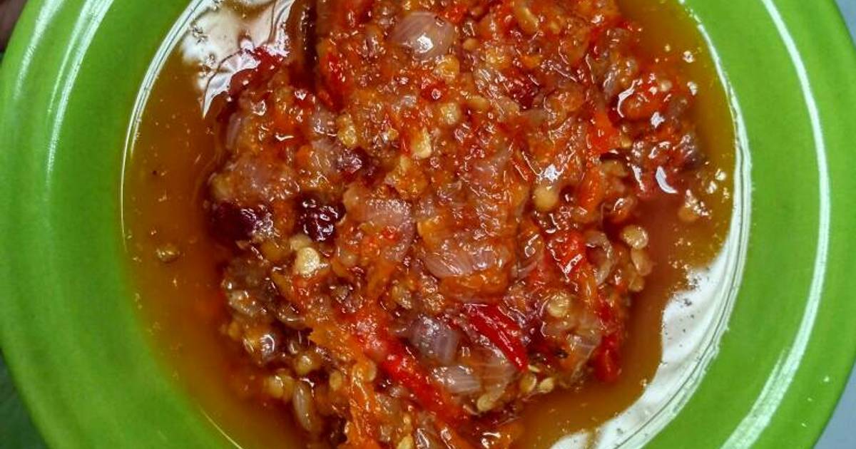  Resep  Sambal  bawang  ala bu rudy  oleh Siska Ariani 