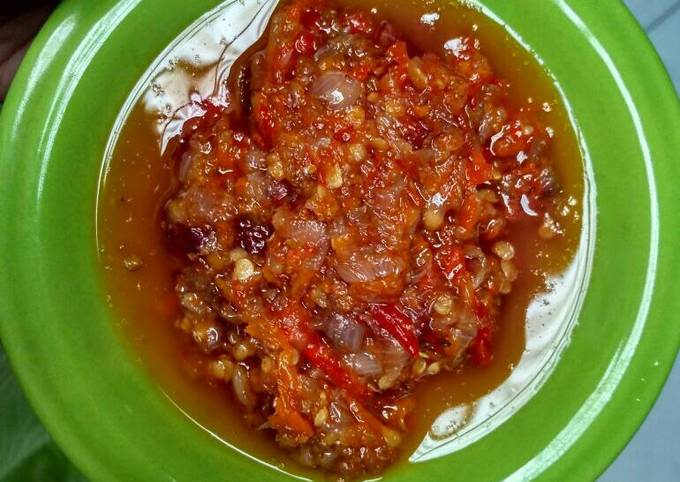 Sambal bawang ala bu rudy