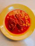 Callos de setas con garbanzos. Pancita de Setas estilo Español