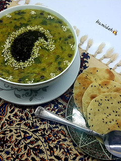 عکسی از دستور آش بِشتِه واش (مازندران)😋