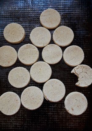 Una foto de Crackers con polenta Sin tacc