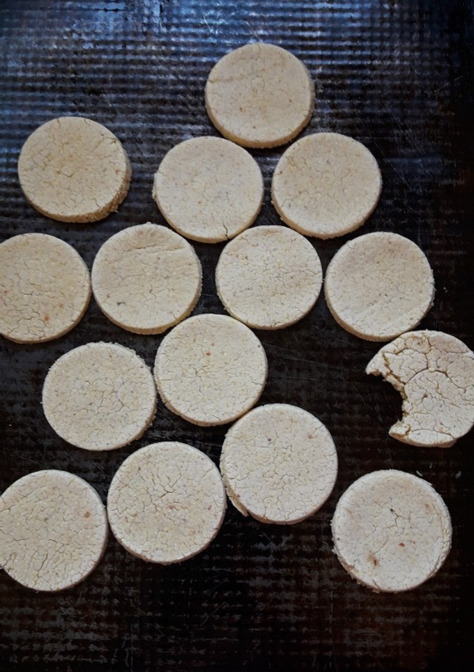 Una foto de Crackers con polenta Sin tacc