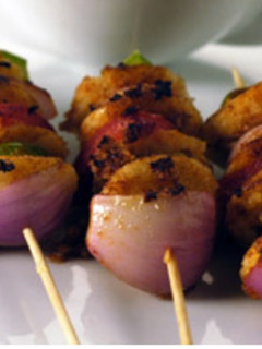 A picture of Idli Satay.