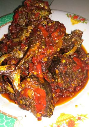 Foto resep Sambal merah tongkol