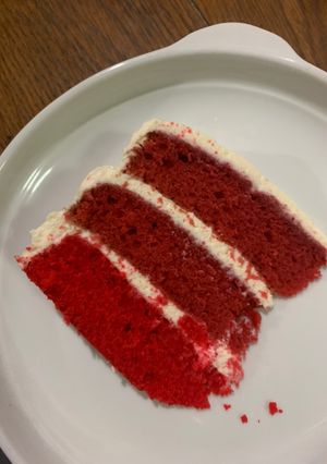 Foto resep Red velvet cake tanpa mixer