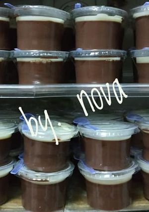 Foto resep PUDING COKELAT KFC Reecook by Nova Filan