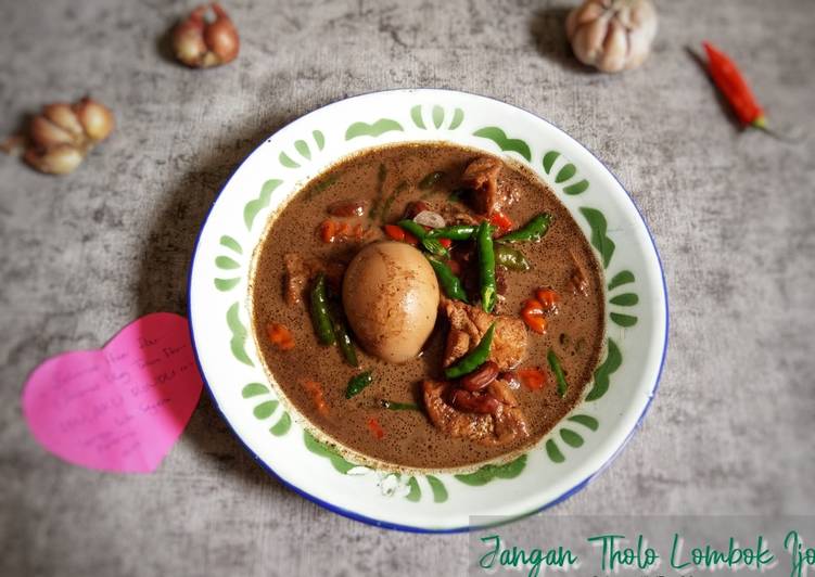 JANGAN THOLO LOMBOK IJO Legendariss