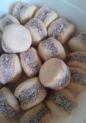 Una foto de Alfajores de Maicena