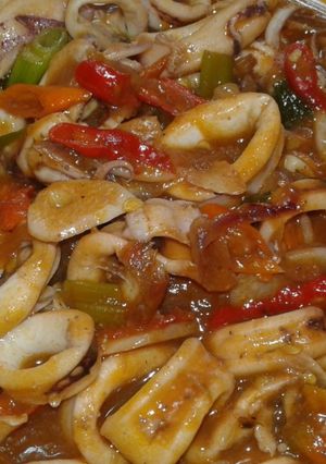 Foto resep Cumi Asam Pedas