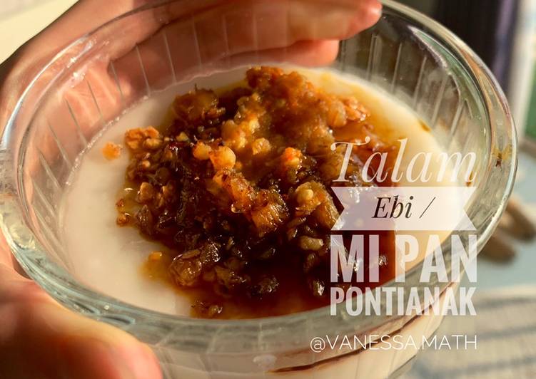 Resep Talam Ebi / mui pan yang Menggugah Selera