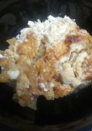 A picture of Easy Apple Cobbler.