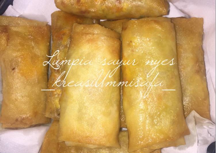 Lumpia sayur nyes