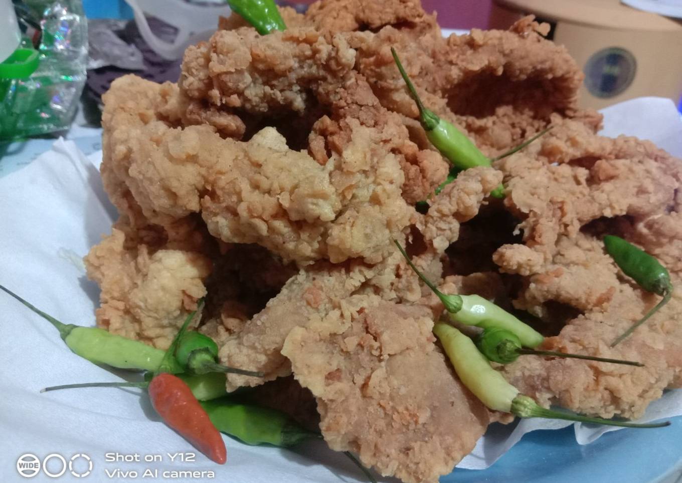 Kulit ayam Krispy ala mommy