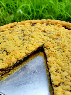 Foto resep Banana Apple Crumble Pie