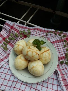 Foto resep Telur Pindang Retak Seribu