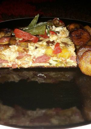 A picture of Dodo fritatta.