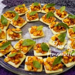 A picture of Corn Masala Crackers.
