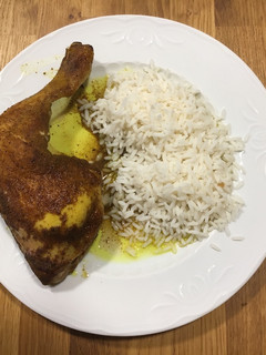 Una foto de Pollo al horno con hierbas - Pollo en bolsa