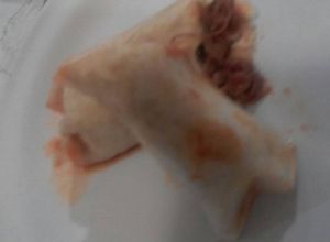 Una foto de Burritos de sobras