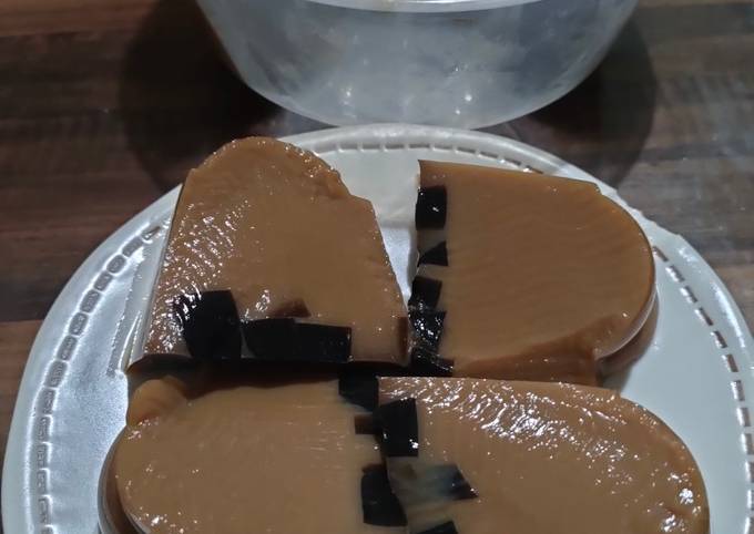 Puding Moccachino cincau