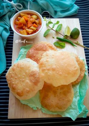 Foto resep Roti Puri / Poori Bread