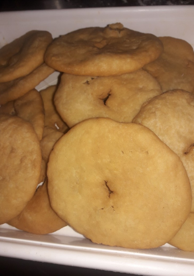 Una foto de Torta fritas con harina leudante