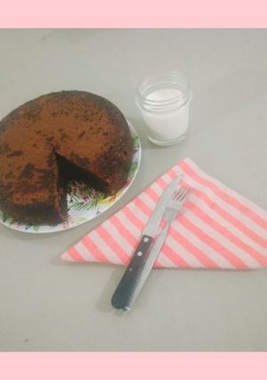 Una foto de La torta más deliciosa de chocolate  0 azúcar y 0 gluten
