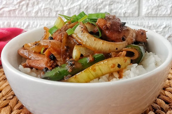 Cara Gampang Menyiapkan Rice Bowl Chicken Black Pepper Enak Terbaru