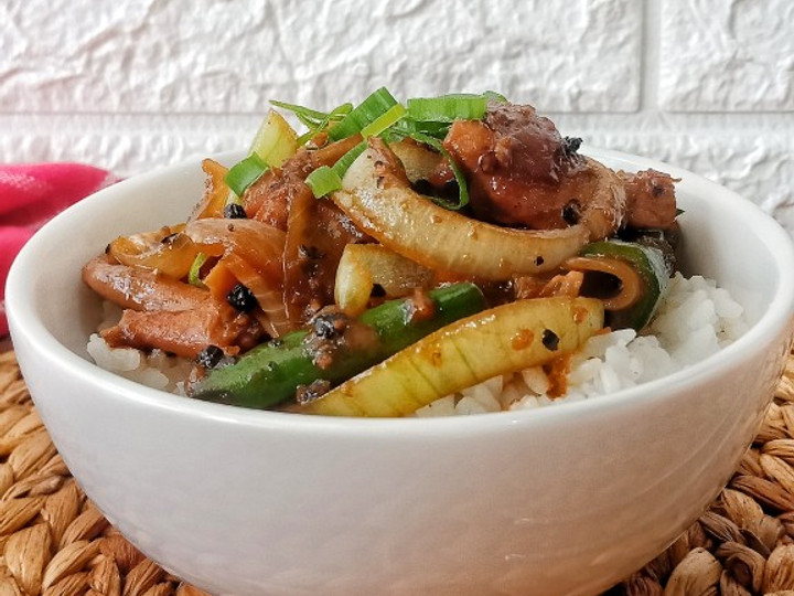 Cara Gampang Menyiapkan Rice Bowl Chicken Black Pepper Enak Terbaru