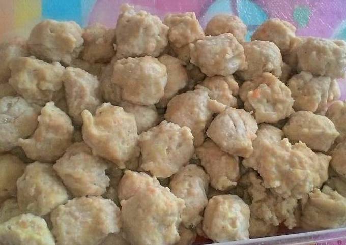 Resep Bakso Ayam Tahu Wortel Oleh Nugrahayu Dewanti Cookpad