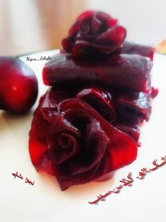 عکسی از دستور لواشک آلو 💜