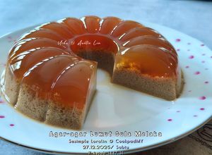 Gambar Agar-agar Lumut Gula Melaka