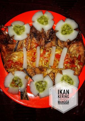 Foto resep Ikan Kering Sambel Mangga