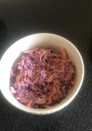 A picture of Homemade Coleslaw.