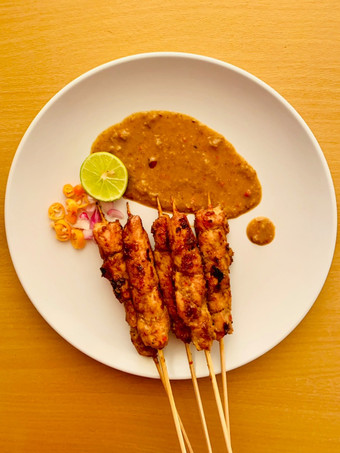 Resep Sate Ayam Bumbu Kacang (Tanpa Minyak) Irit Untuk Jualan
