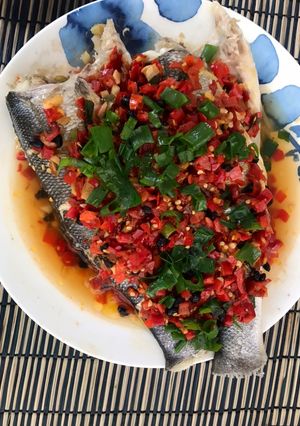 รูปของ Hunan fermented chilli steamed fish