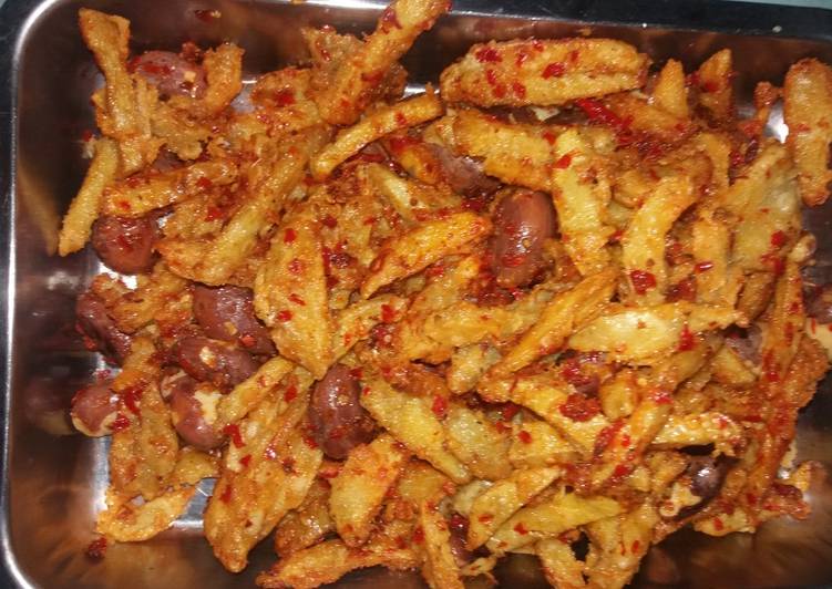 Cara memasak Beton dn kentang masak bumbu Anti Gagal