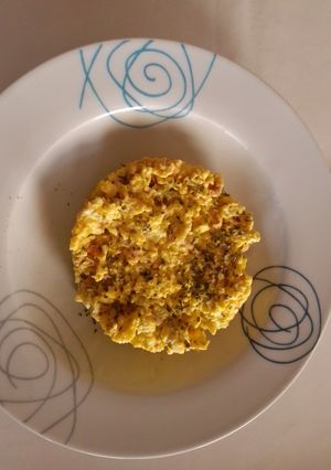 Foto de Ovo Mexido com Bacon e Maionese