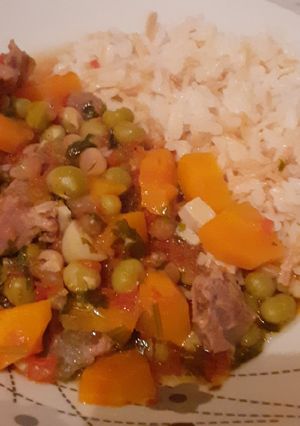 صورة لوصفة بازيلاء ورز