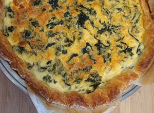 Foto principal de 374. Quiche de espinacas y queso feta