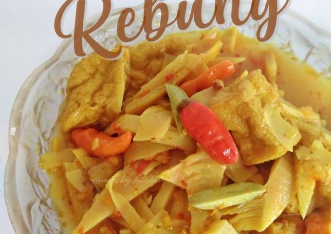 Langkah Mudah untuk Menyiapkan Sayur Rebung Masak Santan, Sempurna