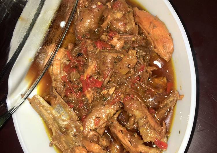 Get Inspiration of Spicy chicken pepper soup🥘🍗🌶