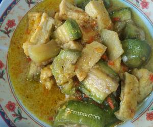 Resep Unik Sayur terong tahu Enak Sederhana