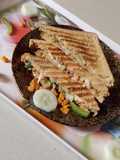 வெஜ் சீஸ் சண்ட்விச்(veg cheese sandwich recipe in tamil)